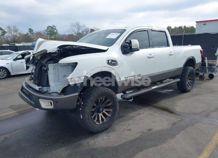 Photo 2 of 2016 Nissan Titan XD PLATINUM RESERVE DIESEL (VIN 1N6BA1F48GN514534)