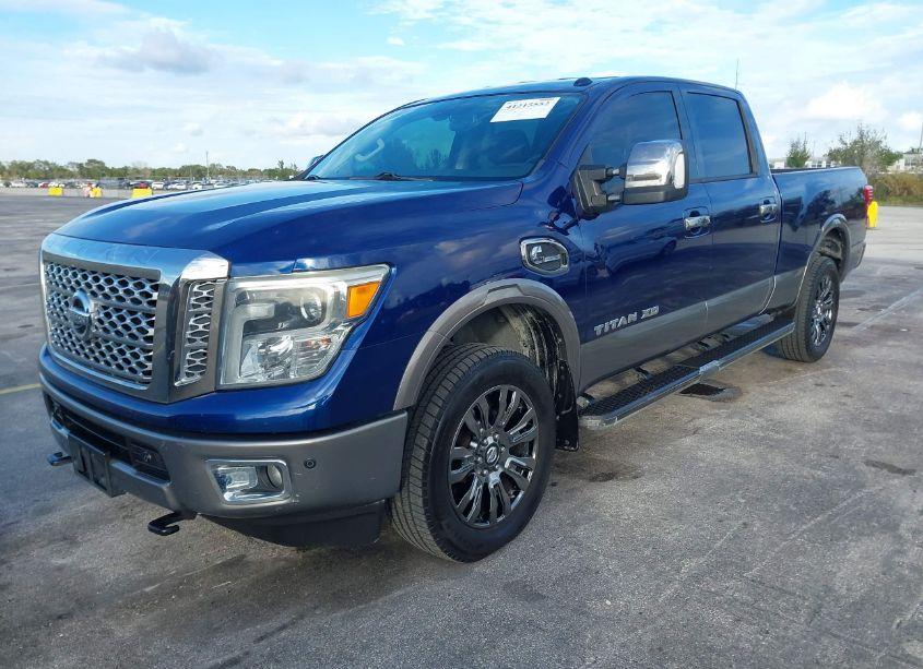 Photo 2 of 2016 Nissan Titan XD PLATINUM RESERVE DIESEL (VIN 1N6BA1F49GN502943)