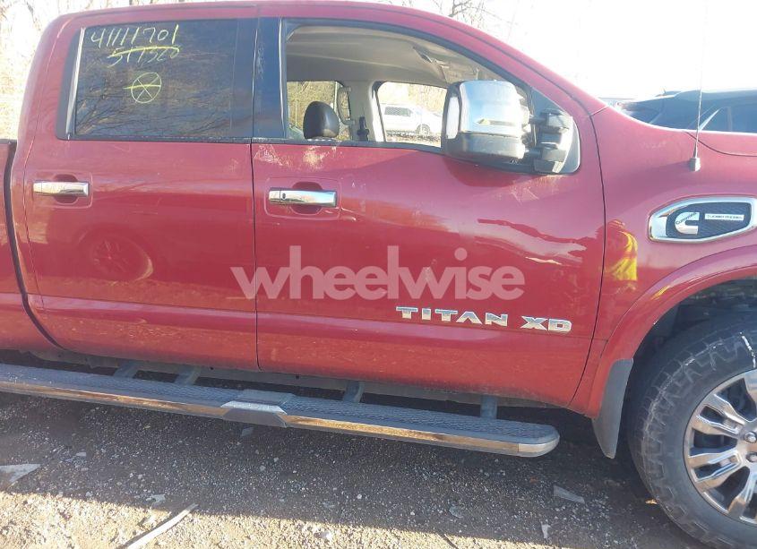 Photo 12 of 2016 Nissan Titan XD PLATINUM RESERVE DIESEL (VIN 1N6BA1F49GN517328)