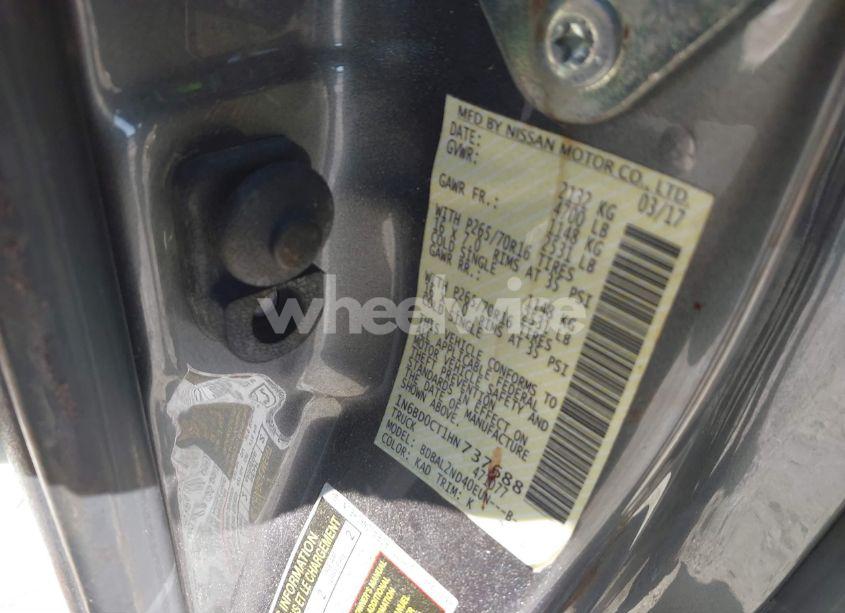 Photo 9 of 2017 Nissan Frontier SV-I4 (VIN 1N6BD0CT1HN737688)