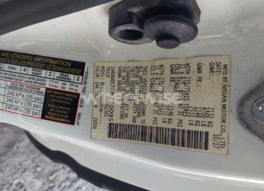 Photo 9 of 2018 Nissan Frontier S (VIN 1N6BD0CT7JN710095)