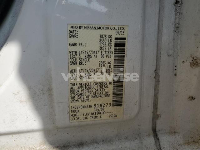 Photo 6 of 2018 NISSAN NV 1500 S N/A (VIN 1N6BF0KM2JN******)