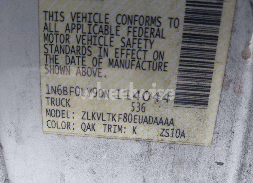 Photo 9 of 2013 Nissan Nv CARGO NV2500 HD SV V6 (VIN 1N6BF0LY9DN114044)