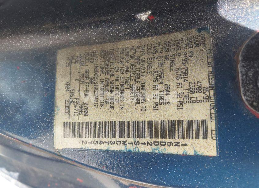 Photo 9 of 1998 Nissan Frontier STANDARD/XE (VIN 1N6DD21S1WC374512)