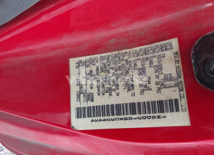 Photo 9 of 1999 Nissan Frontier XE (VIN 1N6DD21S8XC324434)