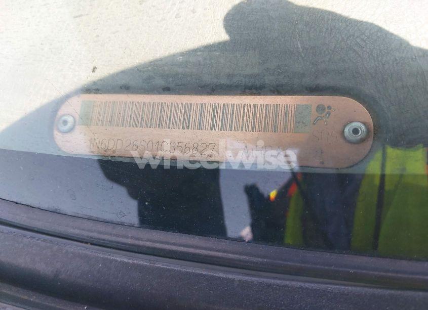 Photo 9 of 2001 Nissan Frontier XE (VIN 1N6DD26S01C356827)