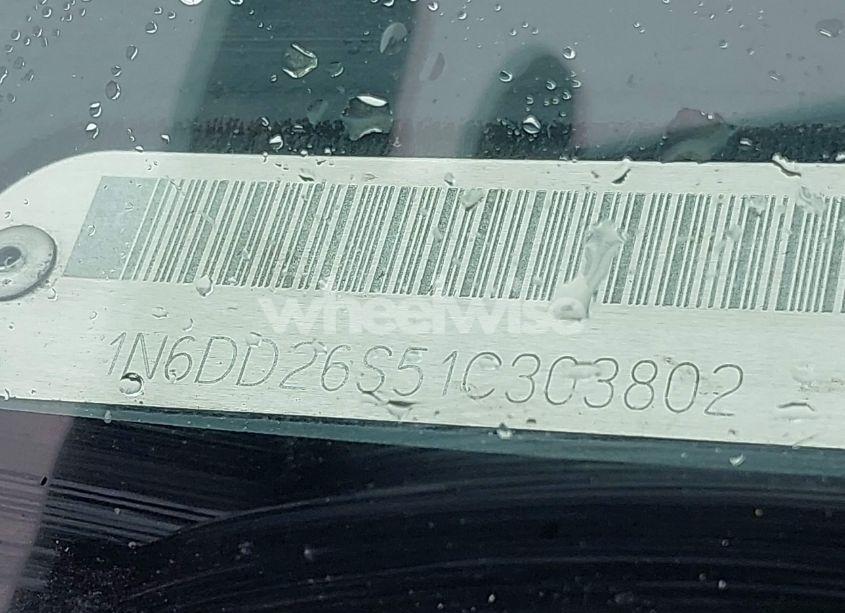 Photo 9 of 2001 Nissan Frontier XE (VIN 1N6DD26S51C303802)