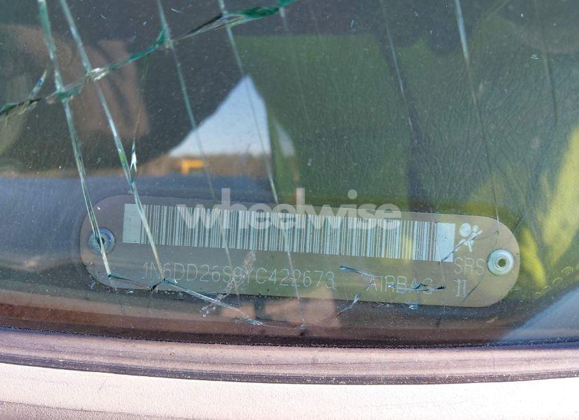 Photo 9 of 2000 Nissan Frontier XE (VIN 1N6DD26S9YC422673)