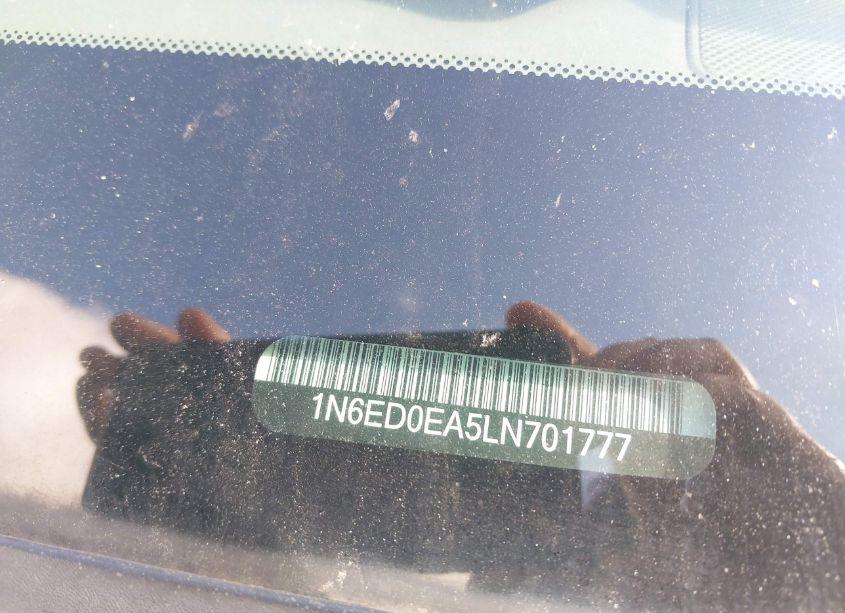 Photo 9 of 2020 Nissan Frontier SV 4X2 (VIN 1N6ED0EA5LN701777)