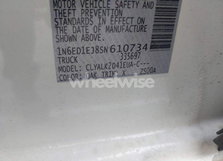 Photo 9 of 2025 Nissan Frontier PRO-X 4X2 (VIN 1N6ED1EJ8SN610734)