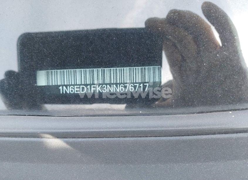 Photo 9 of 2022 Nissan Frontier LONG BED SV 4X4 (VIN 1N6ED1FK3NN676717)