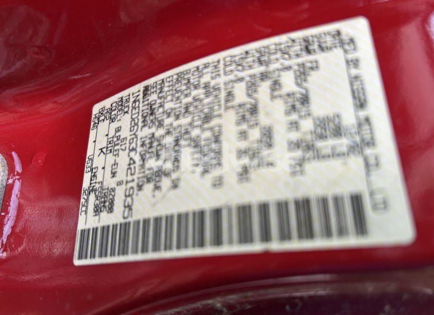 Photo 9 of 2003 Nissan Frontier XE-V6 (VIN 1N6ED26Y63C421935)