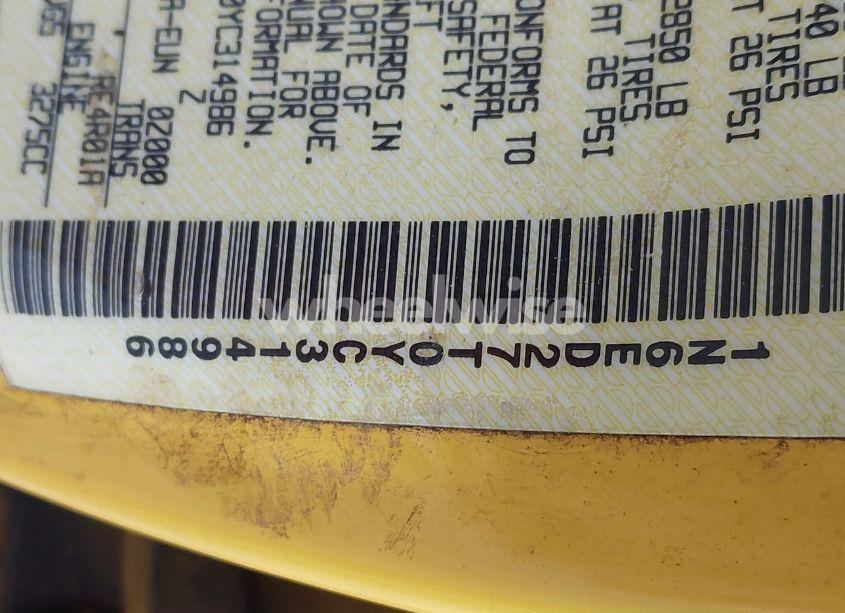 Photo 9 of 2000 Nissan Frontier SE/SE-V6/XE-V6 (VIN 1N6ED27T0YC314986)