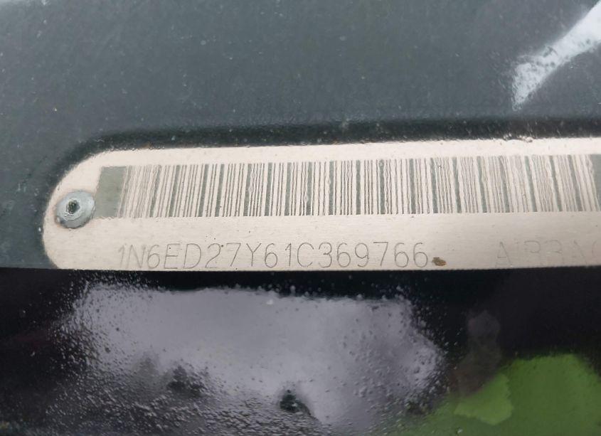 Photo 9 of 2001 Nissan Frontier SE-V6 (VIN 1N6ED27Y61C369766)