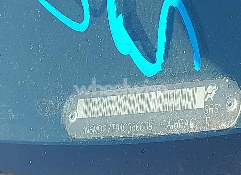 Photo 9 of 2001 Nissan Frontier SC-V6 (VIN 1N6MD27T91C386609)