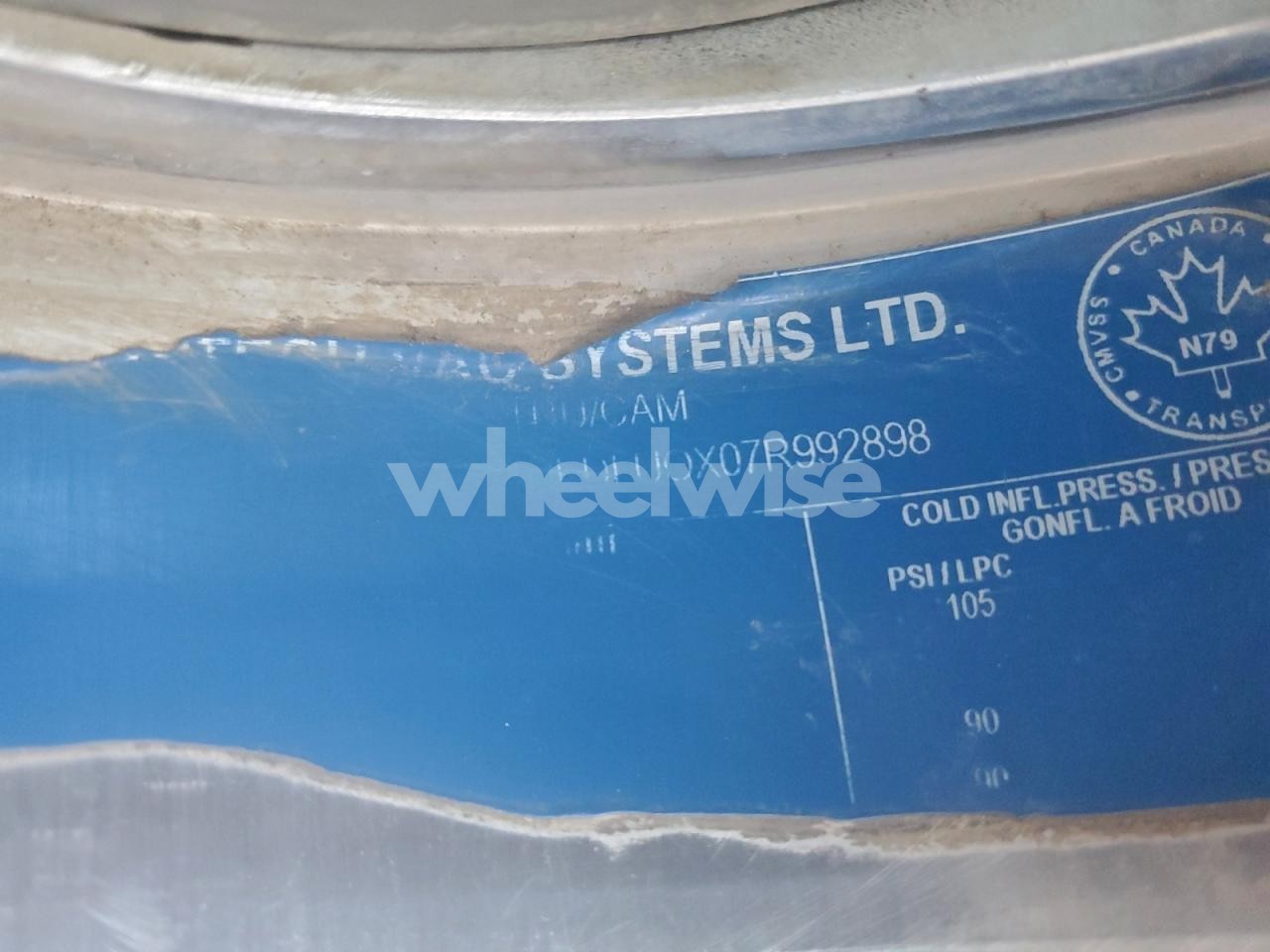 Photo 10 of 2007 KENWORTH CONSTRUCTION T800 (VIN 1NKDLU0X07R992898)