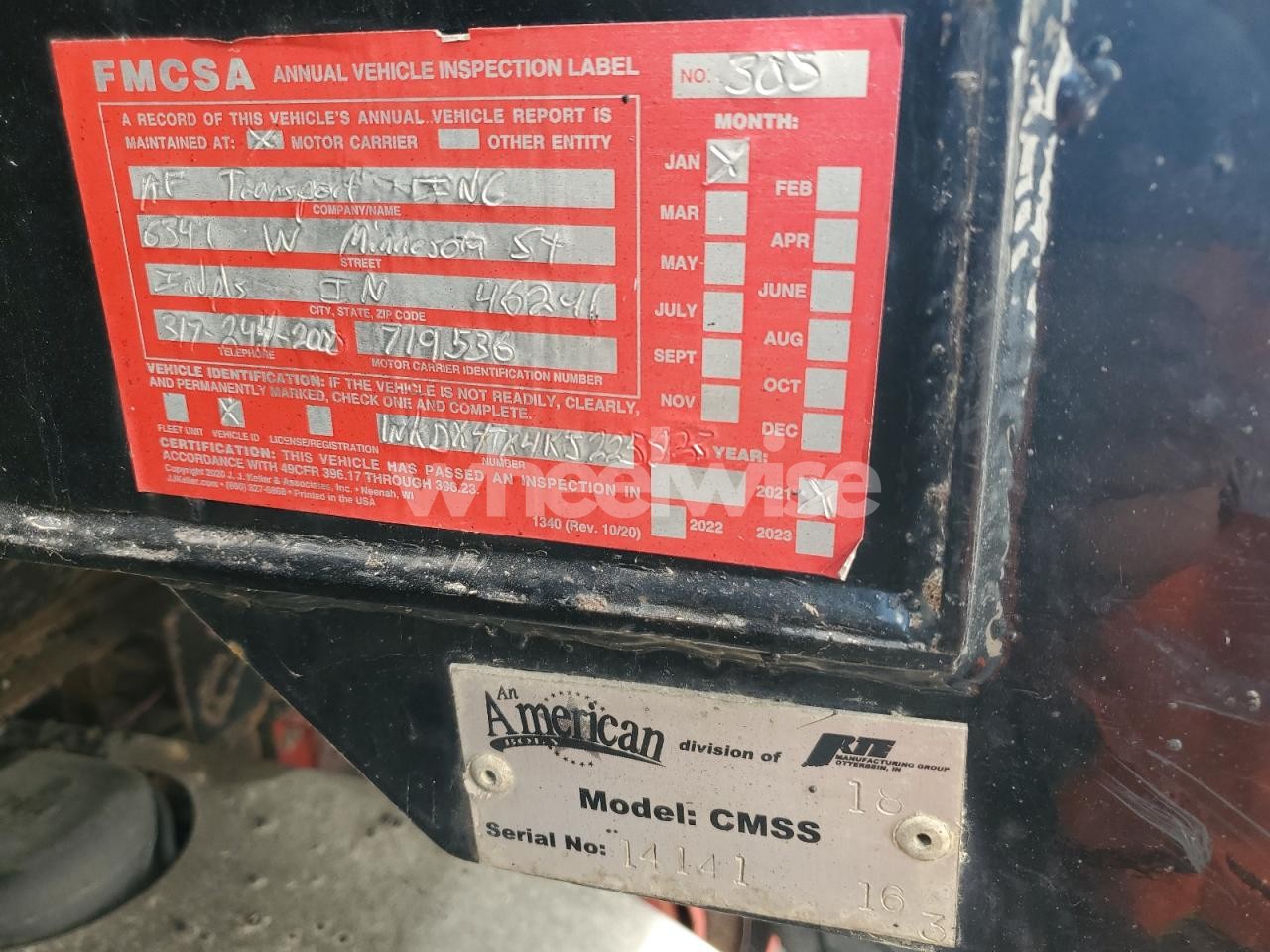 Photo 13 of 2019 KENWORTH CONSTRUCTION T800 (VIN 1NKDX4TX4KJ225823)