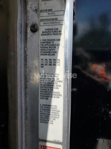 Photo 7 of 2016 KENWORTH CONSTRUCTION T800 (VIN 1NKDX4TX9GR495185)