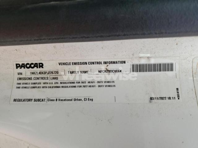 Photo 8 of 2023 KENWORTH T880 DUMP TRUCK (VIN 1NKZL40X3PJ226720)