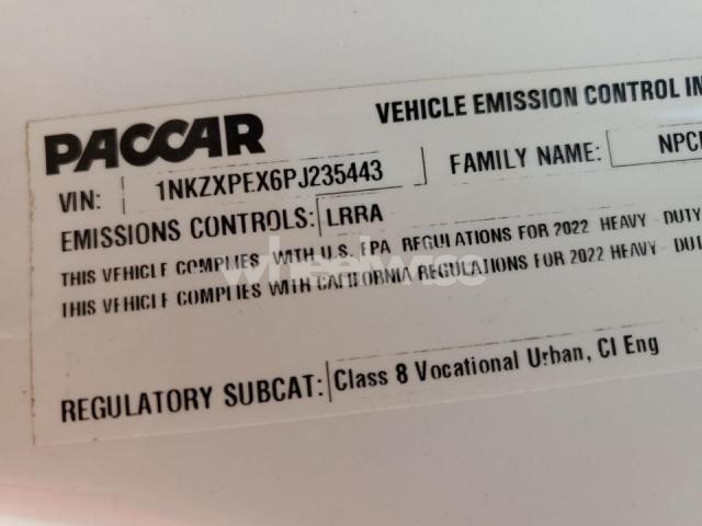 Photo 9 of 2023 KENWORTH T880 DUMP TRUCK (VIN 1NKZXPEX6PJ235443)