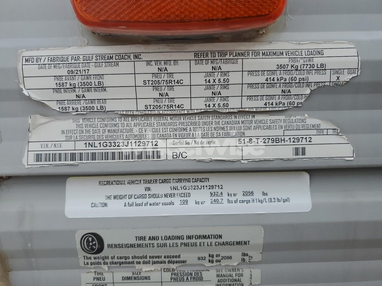 Photo 10 of 2018 GULF STREAM KINGSPORT (VIN 1NL1G3323J1129712)