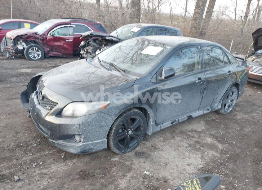 Photo 2 of 2009 Toyota Corolla XRS (VIN 1NXBE40E09Z018304)