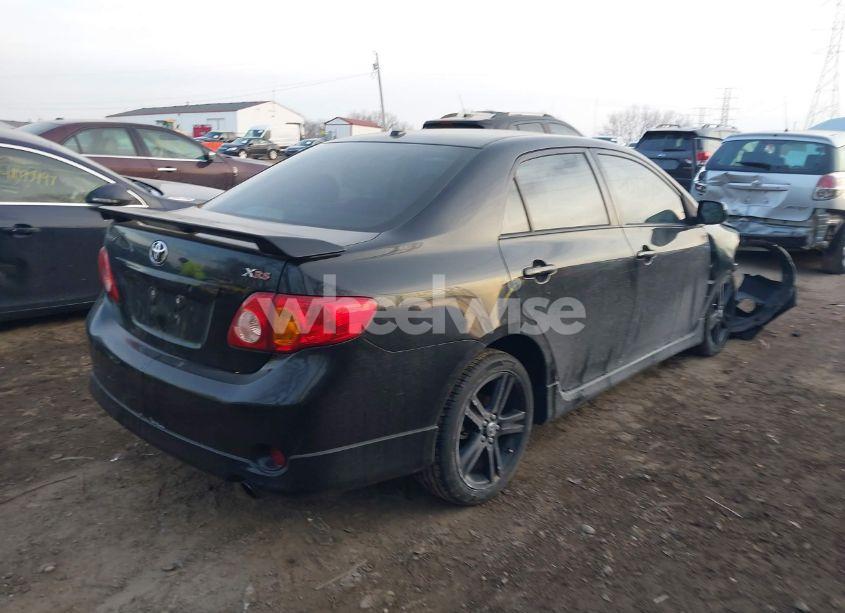 Photo 4 of 2009 Toyota Corolla XRS (VIN 1NXBE40E09Z018304)