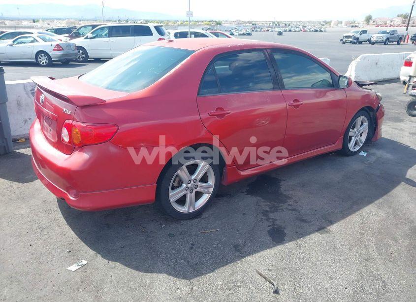 Photo 4 of 2009 Toyota Corolla XRS (VIN 1NXBE40E49Z011355)