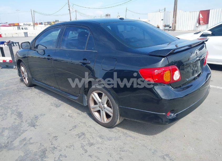 Photo 3 of 2009 Toyota Corolla XRS (VIN 1NXBE40EX9Z100623)