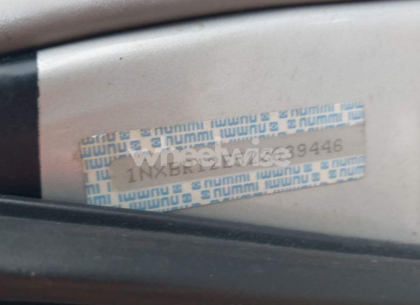 Photo 9 of 2002 Toyota Corolla LE (VIN 1NXBR12E52Z639446)