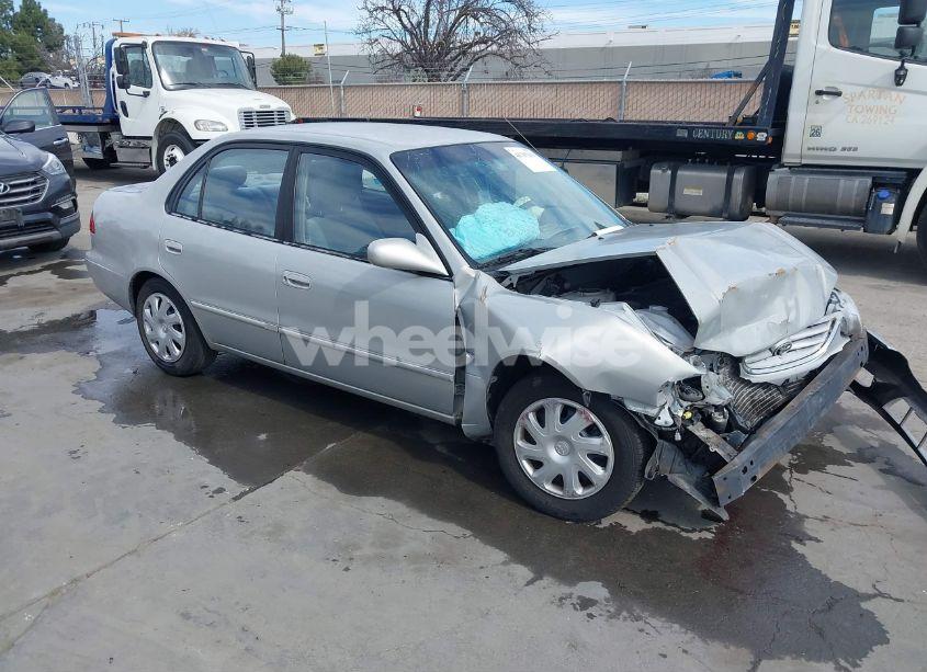 2002 Toyota Corolla LE (VIN 1NXBR12E62Z645255) main photo