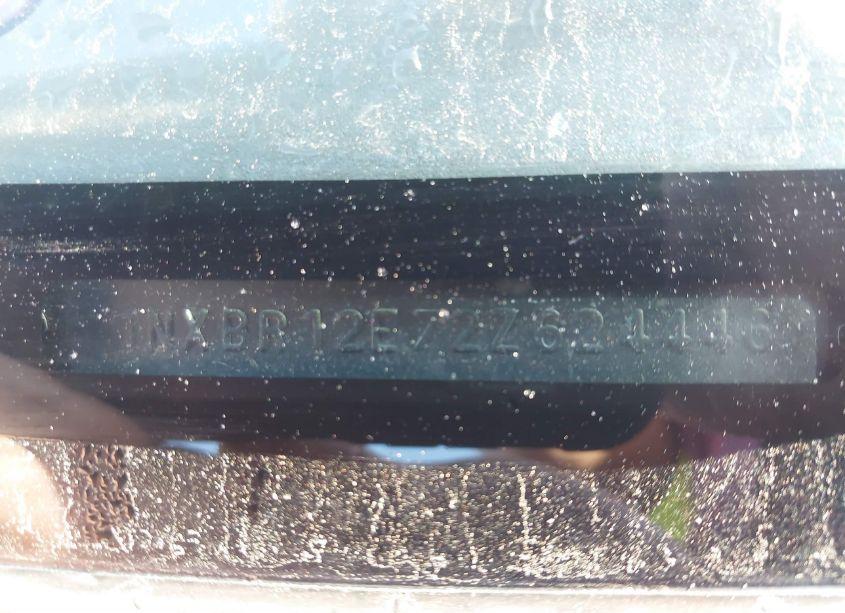 Photo 9 of 2002 Toyota Corolla LE (VIN 1NXBR12E72Z624446)