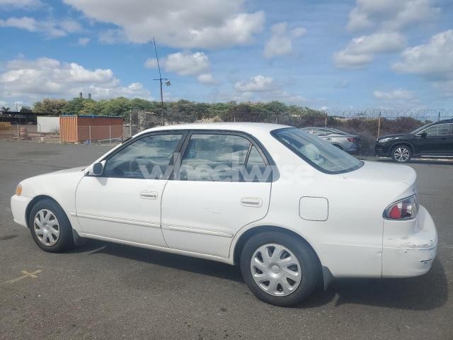 Photo 2 of 2002 TOYOTA COROLLA CE (VIN 1NXBR12E82Z639666)