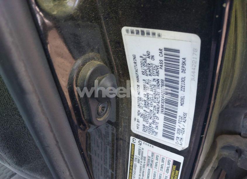 Photo 9 of 2008 Toyota Corolla S (VIN 1NXBR30E48Z017699)