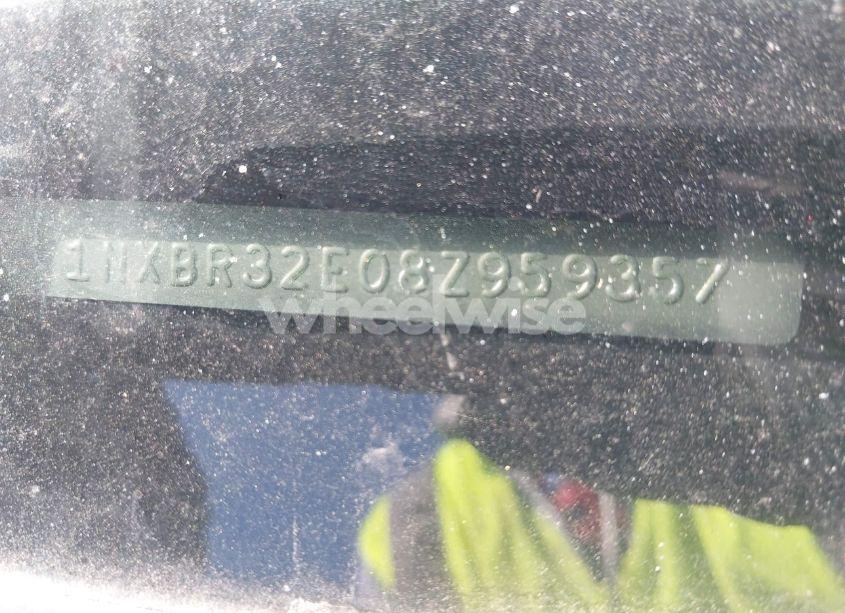 Photo 9 of 2008 Toyota Corolla LE (VIN 1NXBR32E08Z959357)