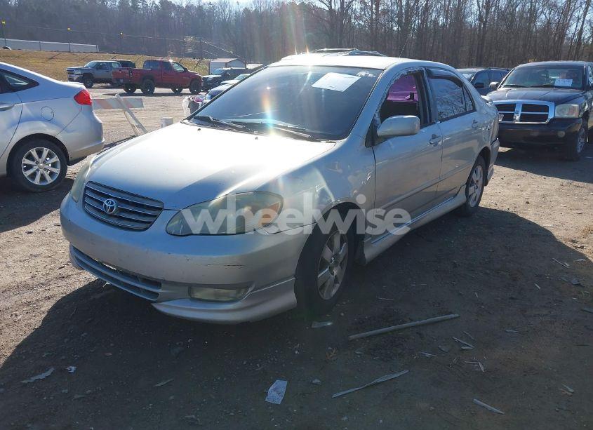 Photo 2 of 2003 Toyota Corolla S (VIN 1NXBR32E13Z042694)