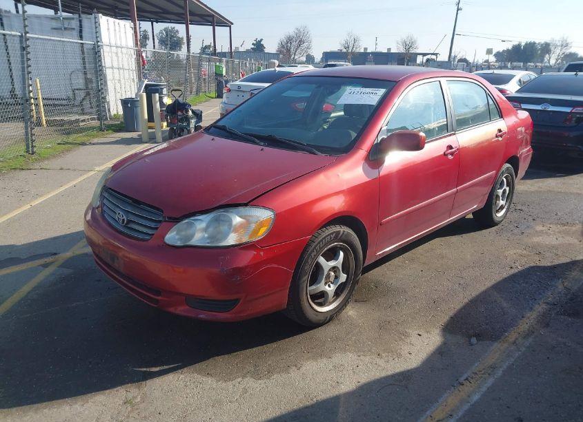 Photo 2 of 2003 Toyota Corolla CE/LE/S (VIN 1NXBR32E13Z072729)