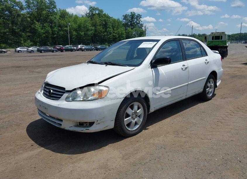 Photo 2 of 2003 Toyota Corolla S (VIN 1NXBR32E23Z076840)