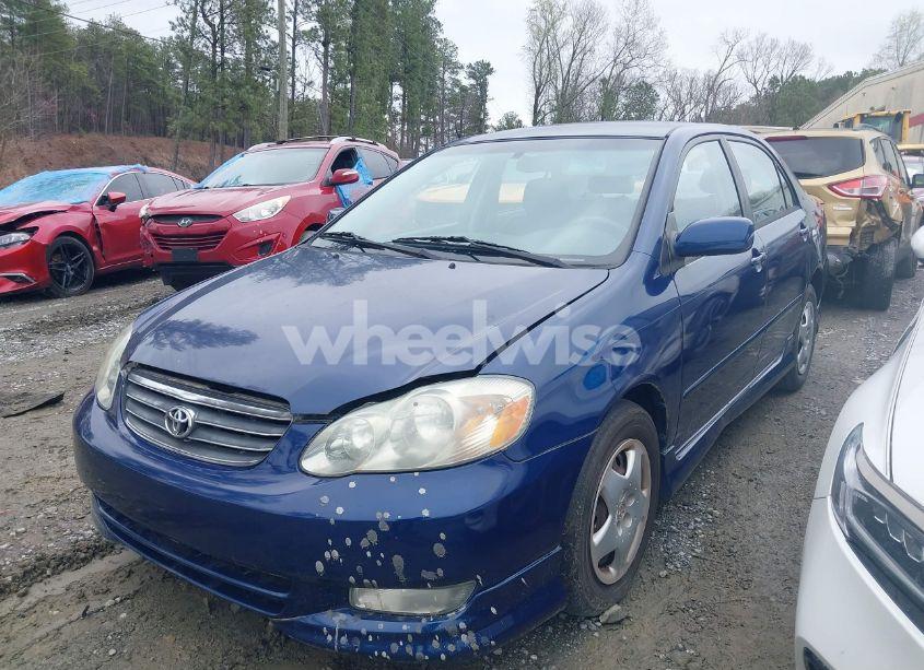 Photo 2 of 2003 Toyota Corolla S (VIN 1NXBR32E33Z000981)