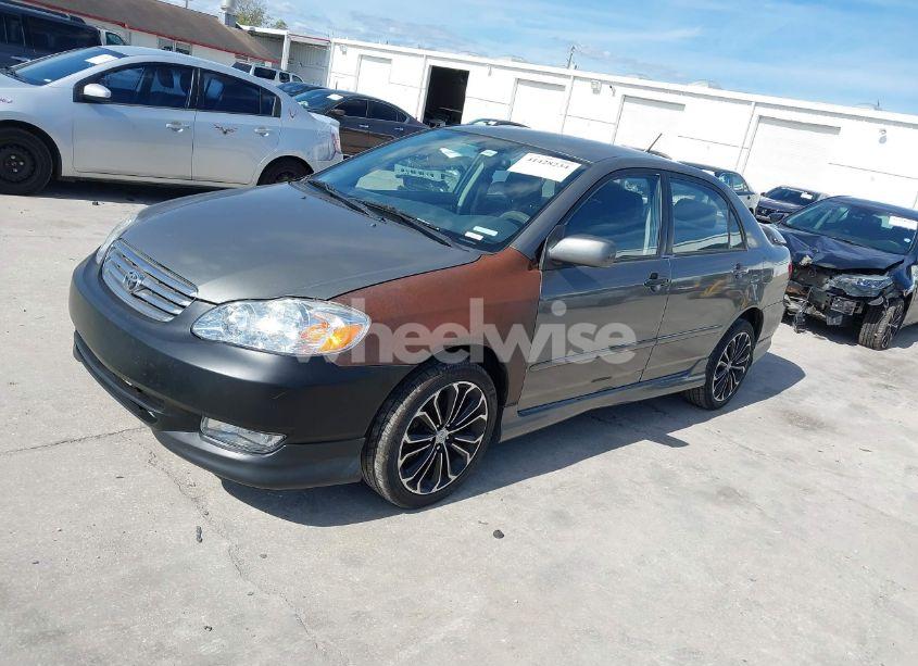 Photo 2 of 2003 Toyota Corolla S (VIN 1NXBR32E33Z100417)