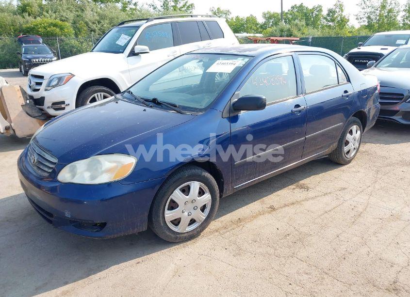 Photo 2 of 2003 Toyota Corolla CE (VIN 1NXBR32E43Z022729)