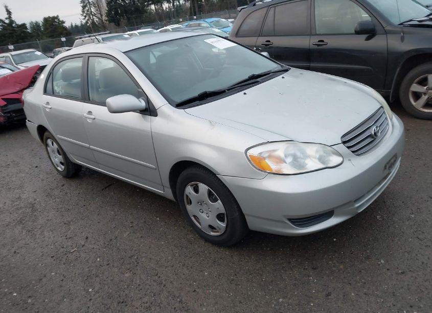 2003 Toyota Corolla LE (VIN 1NXBR32E43Z169570) main photo