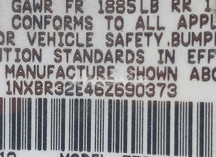 Photo 9 of 2006 Toyota Corolla S (VIN 1NXBR32E46Z690373)