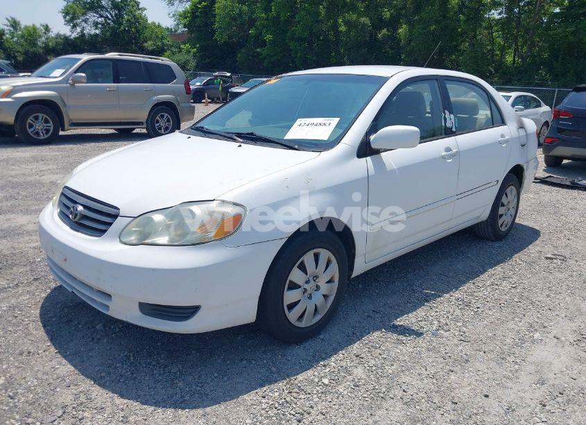 Photo 2 of 2003 Toyota Corolla LE (VIN 1NXBR32E53Z002019)