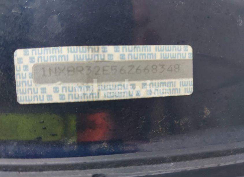 Photo 9 of 2006 Toyota Corolla LE (VIN 1NXBR32E56Z668348)