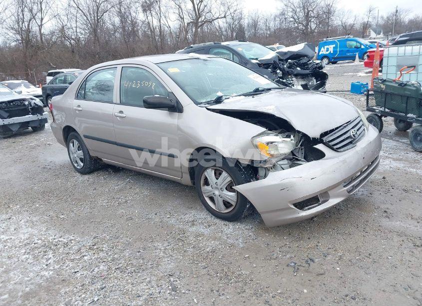 2003 Toyota Corolla CE (VIN 1NXBR32E63Z091275) main photo
