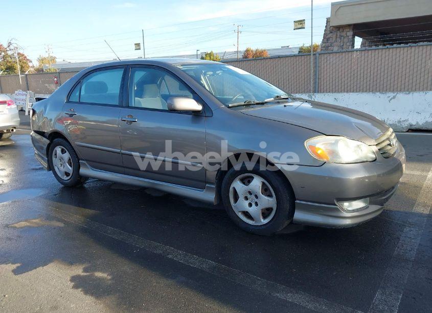 2003 Toyota Corolla S (VIN 1NXBR32E63Z149319) main photo