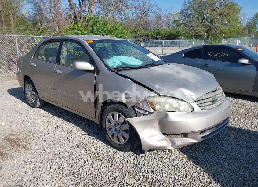 2003 Toyota Corolla LE (VIN 1NXBR32E73Z122503) main photo
