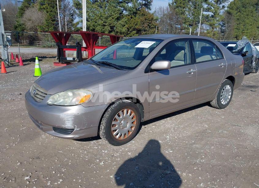 Photo 2 of 2003 Toyota Corolla LE (VIN 1NXBR32E73Z134117)