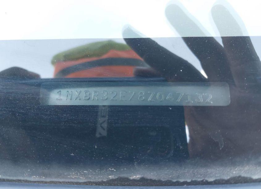 Photo 9 of 2008 Toyota Corolla LE (VIN 1NXBR32E78Z047132)